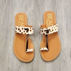 Beach by Matisse Cow Hide Sandals